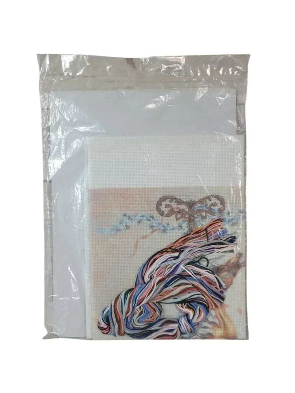 Candamar Carousel Cross Stitch Kit Horse Ribbon Something Special #50569 VTG NEW